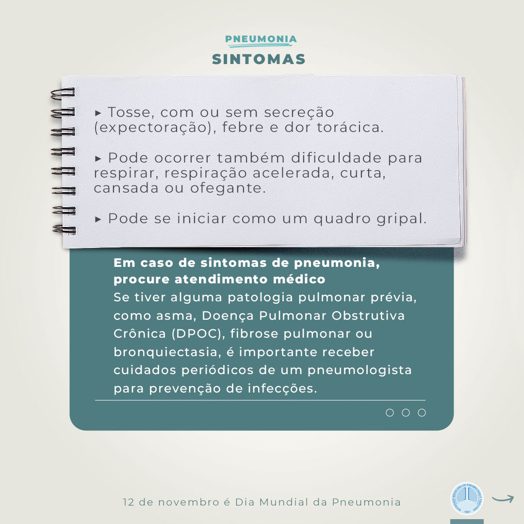 pneumonia – Sociedade Brasileira de Pneumologia e Tisiologia