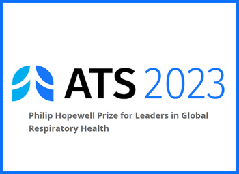 American Thoracic Society abre inscrições para o prêmio Philip Hopewell